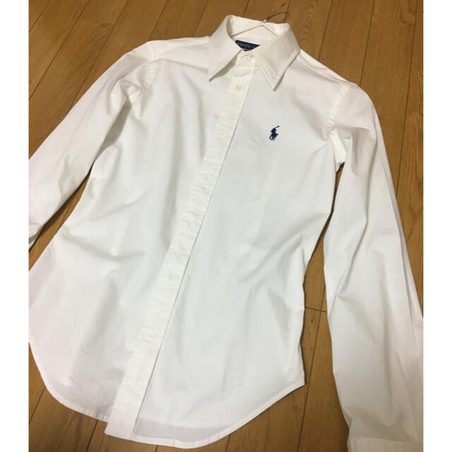 Ralph Lauren(ラルフローレン)のRALPH LAUREN  定番  白シャツ レディースのトップス(シャツ/ブラウス(長袖/七分))の商品写真