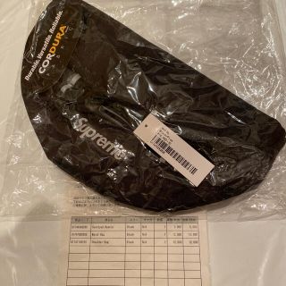 シュプリーム(Supreme)の新品19ssシュプリームsupreme waist bagウエストバッグ黒(ウエストポーチ)