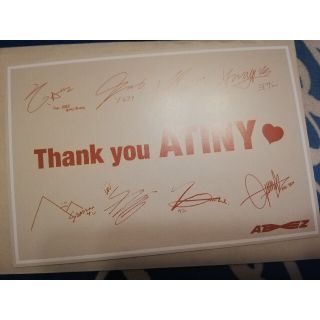 ateez ファンクラブ 入会特典 ポスカ(アイドルグッズ)