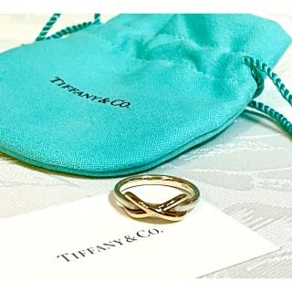 ティファニー(Tiffany & Co.)のティファニー  インフィニティリング 指輪 18Kゴールド×シルバー(リング(指輪))