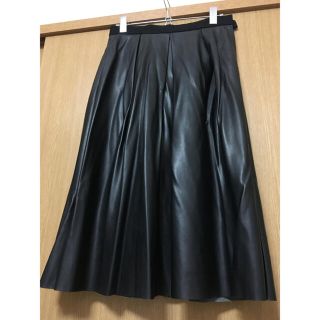 ソニアリキエル(SONIA RYKIEL)の専用【美品】SONIA RIKIEL レザースカート(ひざ丈スカート)