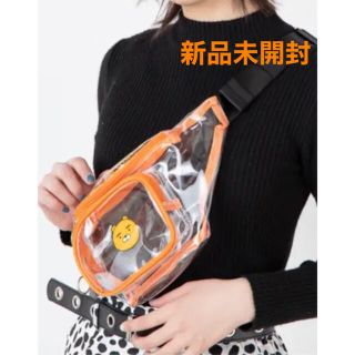 ウィゴー(WEGO)のカカオフレンズ ライアン ウエストポーチ オレンジ 公式 正規品(ボディバッグ/ウエストポーチ)