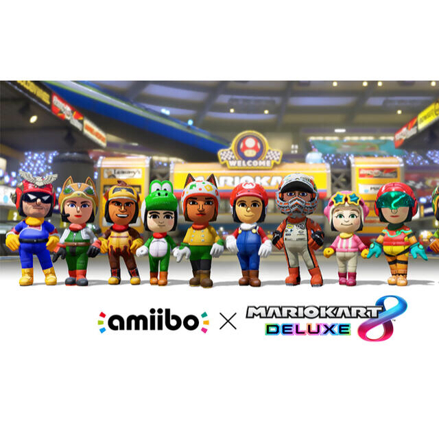 アニメ/ゲームamiibo 大乱闘スマッシュブラザーズ　マリオカート8デラックス　星のカービィ