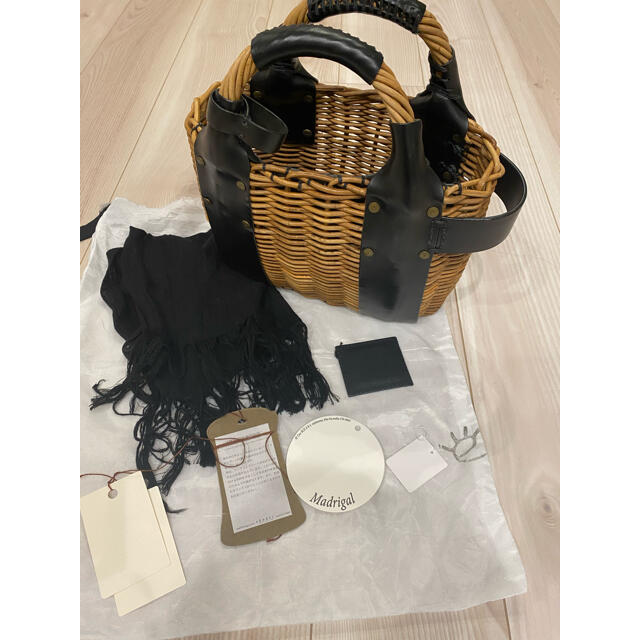 美品】eb.a.gos オイルショルダーミニ 紅籐 ブラック エバゴス