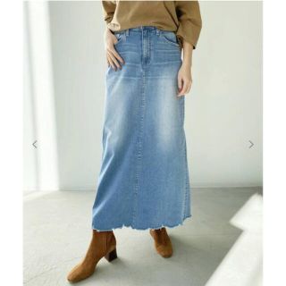 アパルトモンドゥーズィエムクラス(L'Appartement DEUXIEME CLASSE)の新品 アパルトモン グッドグリーフ DENIM LONG SK with 36(ロングスカート)