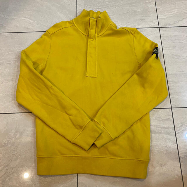stoneislandstone island Garment Dyed Half Zip Sweat