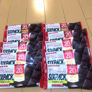 ユーハミカクトウ(UHA味覚糖)のUHA味覚糖　プロテインバー　SIXPACK  チョコレート味(プロテイン)