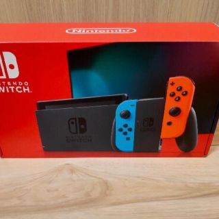 任天堂　Nintendo Switch 本体 ネオン 新品未開封　店舗印なし(家庭用ゲーム機本体)