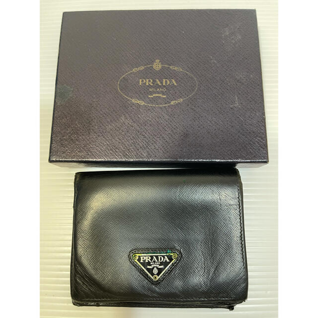 PRADA(プラダ)のジャンク　正規品　PRADA プラダ 財布 メンズのファッション小物(折り財布)の商品写真