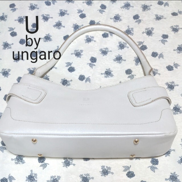 U by ungaro(ユーバイウンガロ)のU by ungaro ハンドバッグ　ホワイト レディースのバッグ(ハンドバッグ)の商品写真