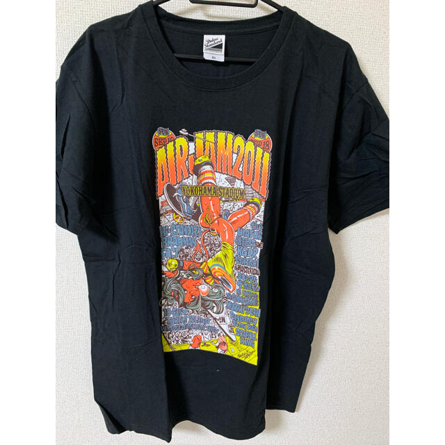 フェス　バンド　Tシャツ　AIRJAM2011 XLサイズ メンズのトップス(Tシャツ/カットソー(半袖/袖なし))の商品写真