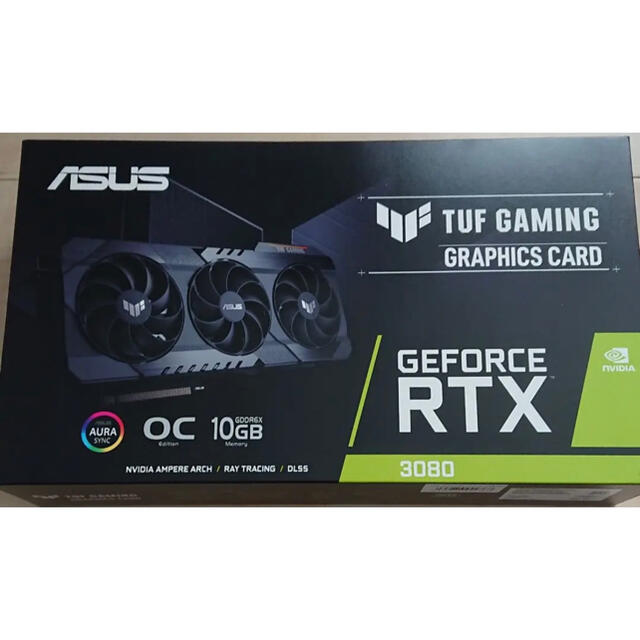 新品未開封　ASUS TUF-RTX3080-O10G-GAMINGPCパーツ