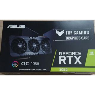 エイスース(ASUS)の新品未開封　ASUS TUF-RTX3080-O10G-GAMING(PCパーツ)