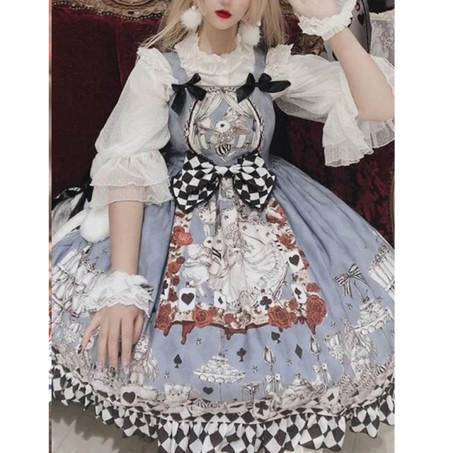 Angelic Pretty(アンジェリックプリティー)の中国ブランド♡ロリータワンピース レディースのワンピース(ひざ丈ワンピース)の商品写真