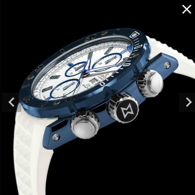 EDOX(エドックス)のEDOX 時計　(CHRONOFFSHORE-1) メンズの時計(レザーベルト)の商品写真