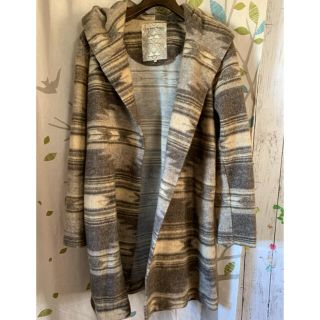 値下げ♡goa men's＊フードトッパー＊秋服＊ネイビー＊