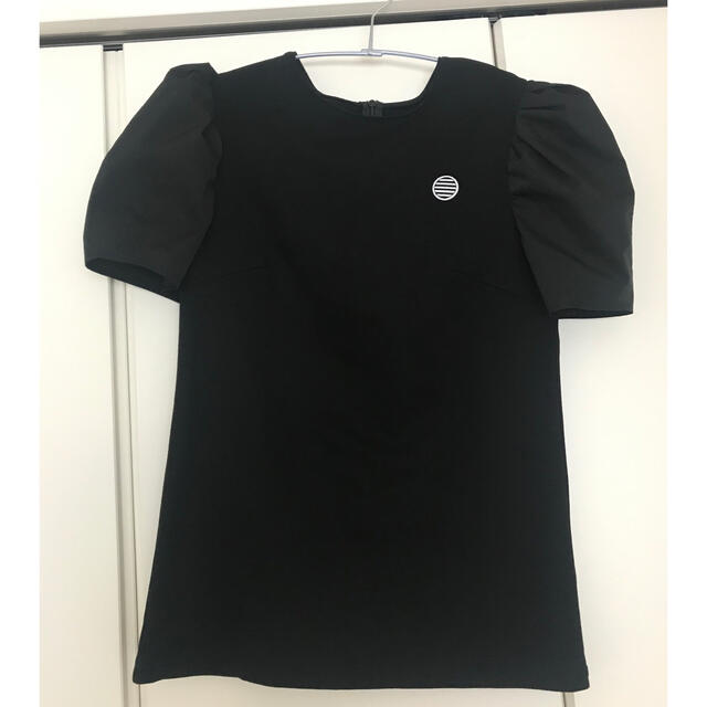 くー様専用　ボーダーズアットバルコニー　パフスリーブティシャツ　36 レディースのトップス(Tシャツ(半袖/袖なし))の商品写真