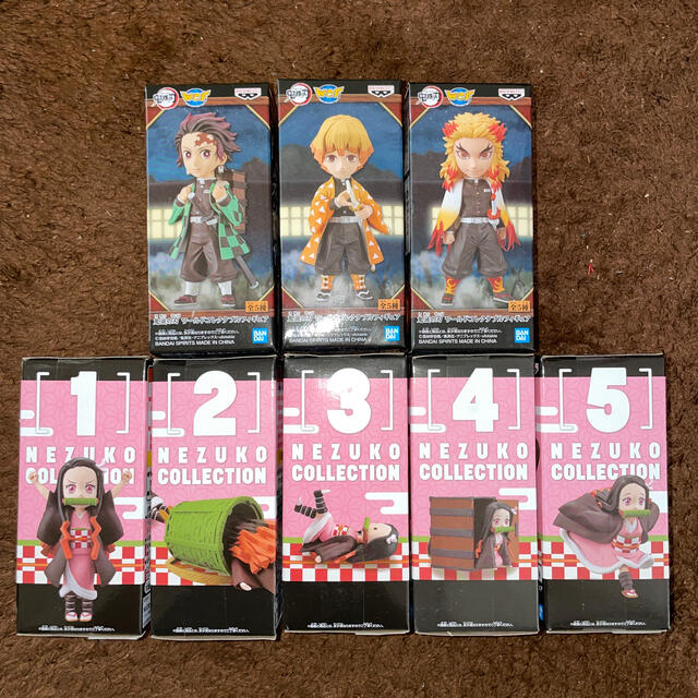 BANDAI - 鬼滅の刃 ワールドコレクタブルフィギュア