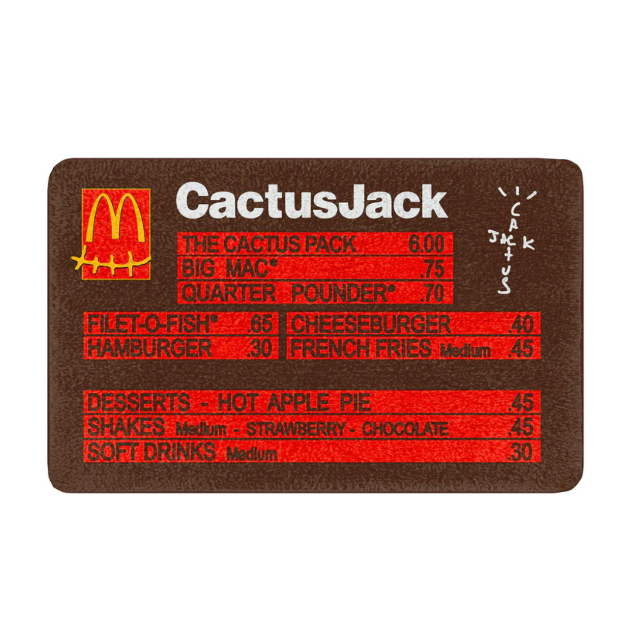 未使用 cactus jack マクドナルド ラグマット