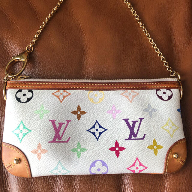 LOUIS VUITTON(ルイヴィトン)のルイヴィトンのマルチカラーミニポシェット レディースのファッション小物(ポーチ)の商品写真