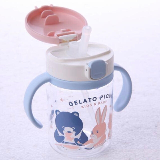 gelato pique(ジェラートピケ)のジェラートピケ  リッチェル　ストローマグ キッズ/ベビー/マタニティの授乳/お食事用品(マグカップ)の商品写真