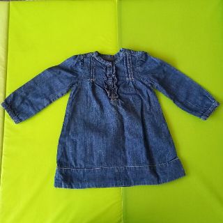 ザラキッズ(ZARA KIDS)のZARA babyデニムワンピース★12-18(ワンピース)