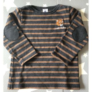 プチバトー(PETIT BATEAU)のPETIT BATEAU プチバトー　ボーダー　カットソー(Ｔシャツ)