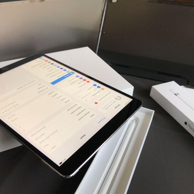 iPad(アイパッド)のiPad Pro 10.5 Wi-Fi 64gb Apple Pencilセット スマホ/家電/カメラのPC/タブレット(タブレット)の商品写真