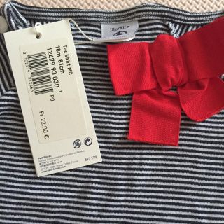 プチバトー(PETIT BATEAU)のヨーロッパで購入。おまけ付き！新品タグ付きインポートTシャツ(Ｔシャツ)