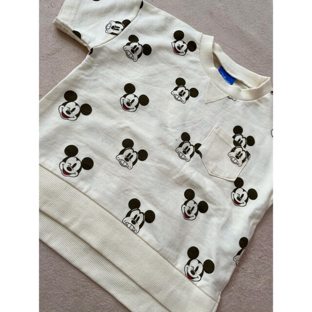 しまむら(シマムラ)のミッキー Tシャツ しまむら キッズ/ベビー/マタニティのキッズ服男の子用(90cm~)(Tシャツ/カットソー)の商品写真