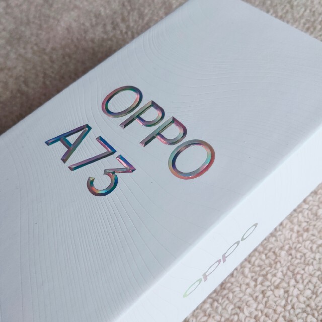 スマートフォン本体OPPO  A73 ダイナミックオレンジ　新品未使用