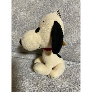 ピーナッツ(PEANUTS)のvintage PEANUTS スヌーピー ぬいぐるみ キーホルダー(キャラクターグッズ)