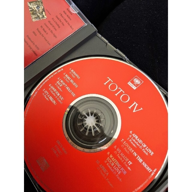 中古美品 TOTO / 名盤『聖なる剣』 エンタメ/ホビーのCD(ポップス/ロック(洋楽))の商品写真