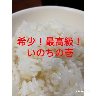 ２袋精米込み！農直！極良食味、最高級品種「いのちの壱」02年産 玄米30ｋｇ！(米/穀物)