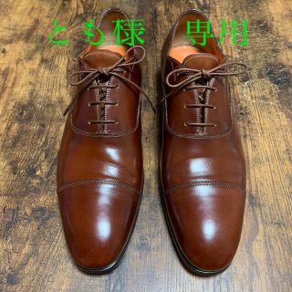 サントーニ(Santoni)の［美品］Santoni Salem キャップトゥ　8D 26.5cm程度(ドレス/ビジネス)