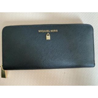 マイケルコース(Michael Kors)の 【中古】MICHAEL KORS 長財布 ブラック(財布)