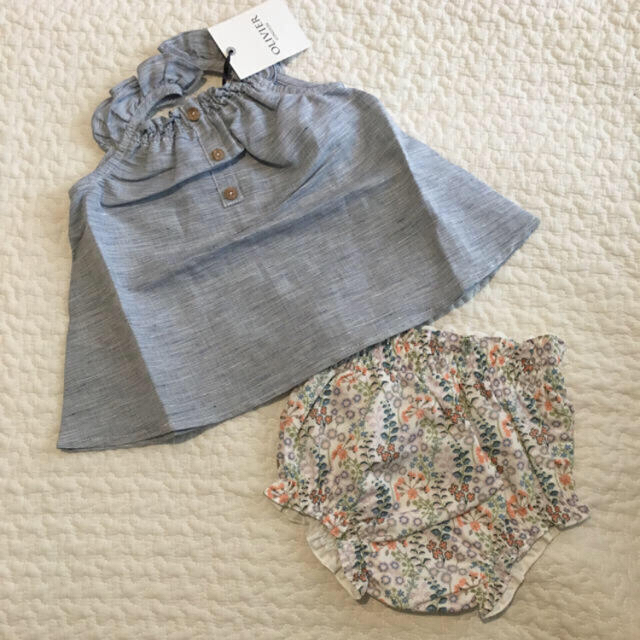 Caramel baby&child (キャラメルベビー&チャイルド)のolivier london  トップス&ブルマセット キッズ/ベビー/マタニティのベビー服(~85cm)(タンクトップ/キャミソール)の商品写真