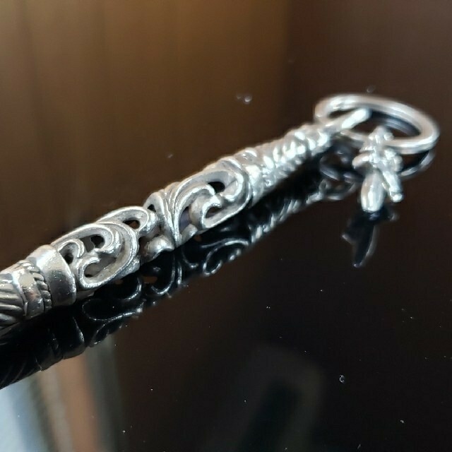 CHROME HEARTS  キーリング　スモールローラーウィズスピリットリングファッション小物