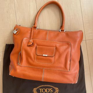 トッズ(TOD'S)のTOD’S レザートートバッグ(トートバッグ)