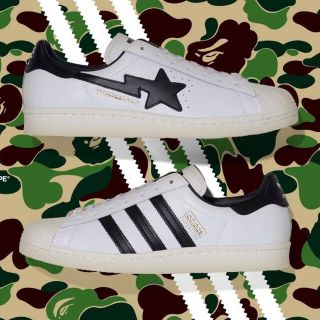 アベイシングエイプ(A BATHING APE)の 専用商品【 BAPE X ADIDAS 】SUPERSTAR 80S (スニーカー)