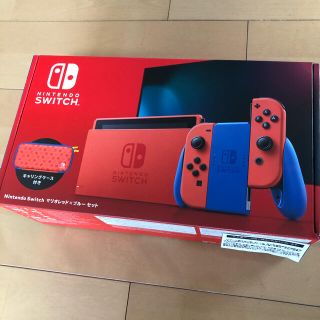 ニンテンドースイッチ(Nintendo Switch)のNintendo Switch マリオレッド×ブルーセット ニンテンドースイッチ(家庭用ゲーム機本体)