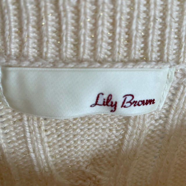 Lily Brown(リリーブラウン)のニット レディースのトップス(ニット/セーター)の商品写真