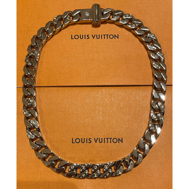 LOUIS VUITTON(ルイヴィトン)のコリエ　lv チェーン　リンクス メンズのアクセサリー(ネックレス)の商品写真