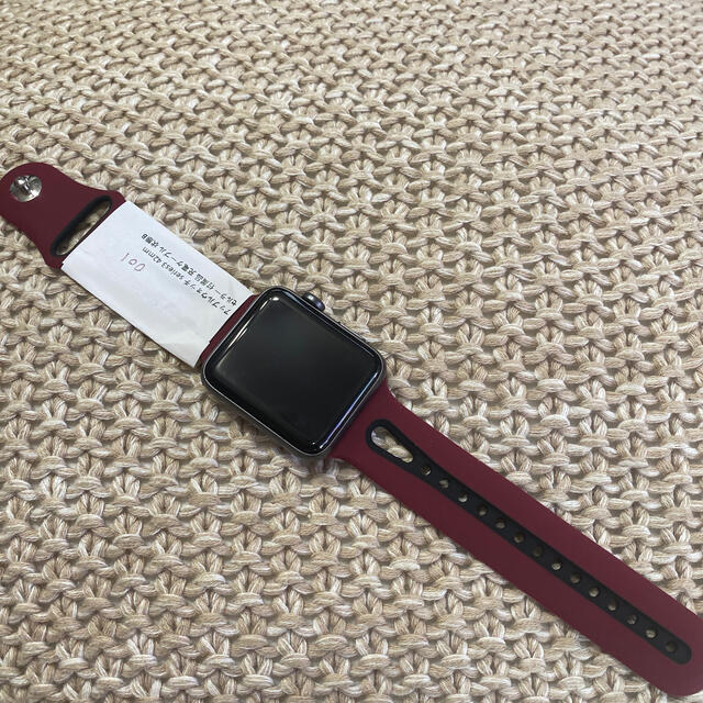 腕時計(デジタル)アップルウォッチ series3 42mm 001 apple watch