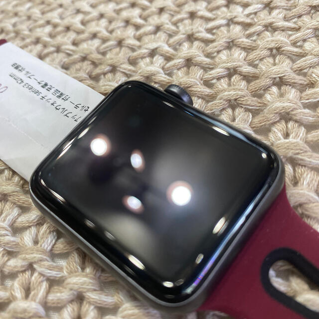 Apple(アップル)のアップルウォッチ series3 42mm 001 apple watch  メンズの時計(腕時計(デジタル))の商品写真