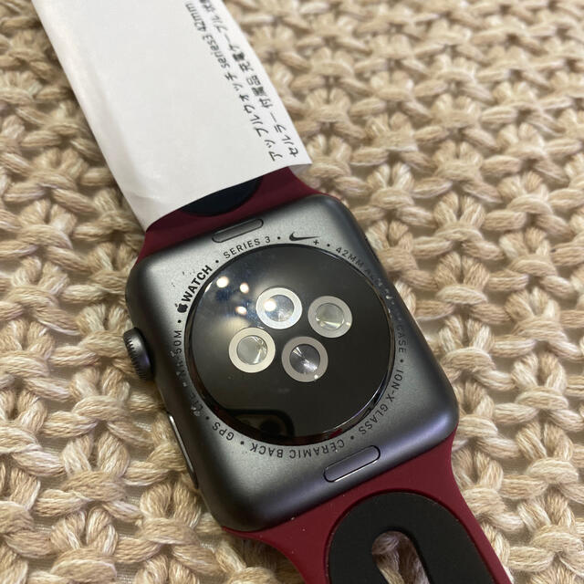 Apple(アップル)のアップルウォッチ series3 42mm 001 apple watch  メンズの時計(腕時計(デジタル))の商品写真