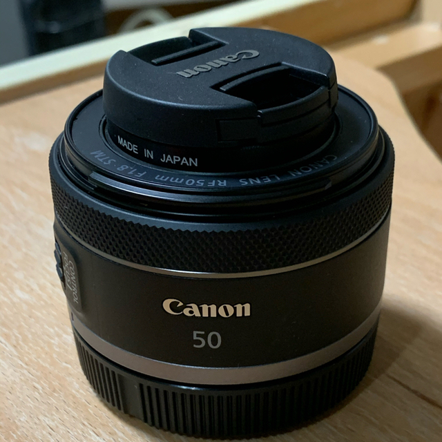 RF50mm F1.8 stm 試し撮りのみ　フィルターつき