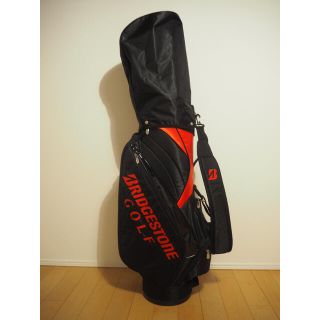 ブリヂストン(BRIDGESTONE)のBRIDGESTONE GOLF キャディバッグ(美品)(バッグ)