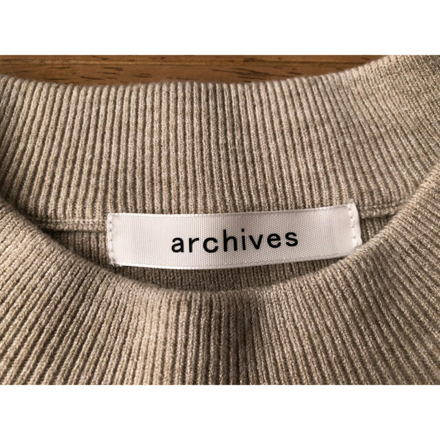 archives(アルシーヴ)のarchives レディースのトップス(ニット/セーター)の商品写真