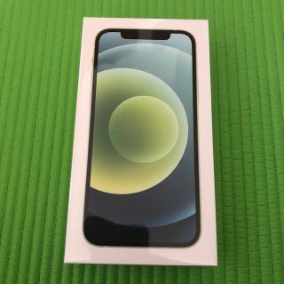 アイフォーン(iPhone)のiPhone12 128GB グリーン　新品未使用品　simロック解除(スマートフォン本体)